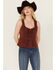 Image #1 - Idyllwind Women's Oriel Bustier Tank, Mahogany, hi-res