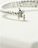 Image #2 - Lainey Wilson Women's Barbed Wire Cuff Bracelet, Silver, hi-res