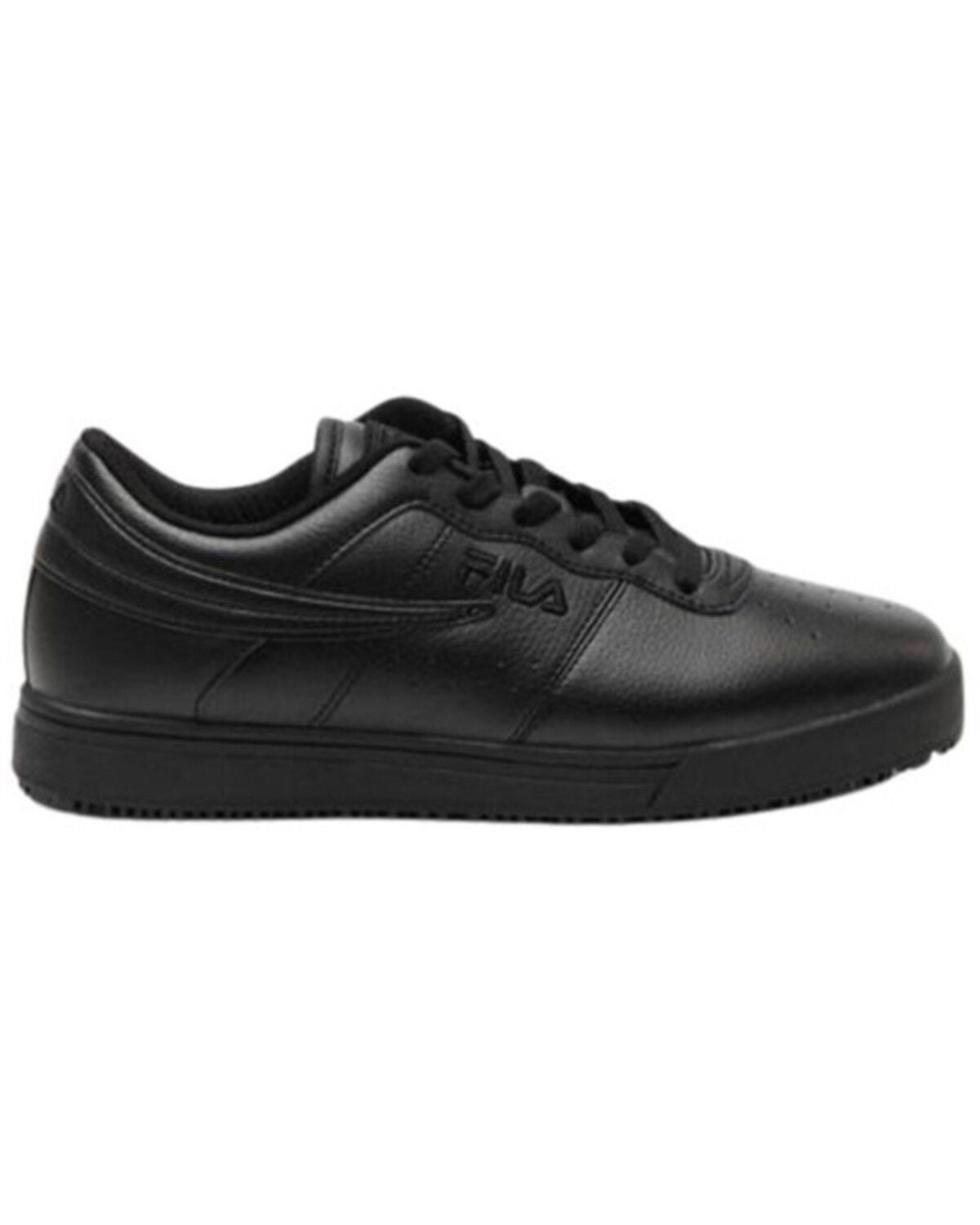Fila Women's Vulc 13 Low Slip Resisting Work Shoes - Soft Toe, Black, hi-res