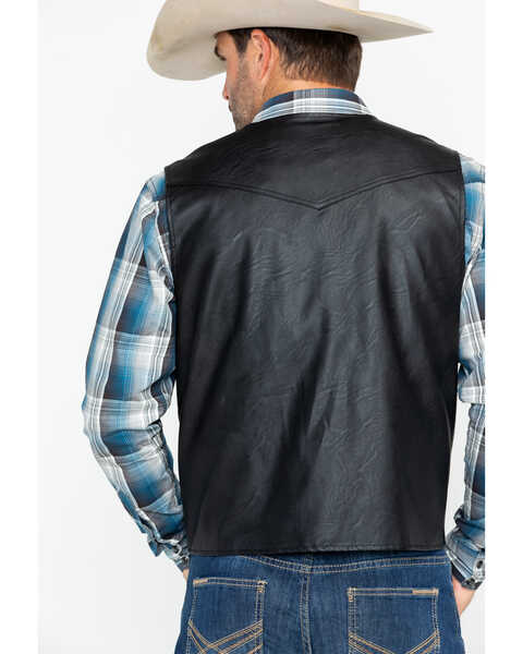 Image #3 - Cody James Men's Deadwood Vest , Black, hi-res