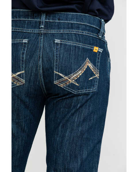 Image #4 - Wrangler 20X Men's FR Vintage Bootcut Jeans, Indigo, hi-res