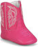 Image #1 - Justin Infant Boys' Baby Canter Western Boots - Round Toe, Pink, hi-res