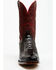 Image #4 - Dan Post Men's 12" Exotic Ostrich Leg Western Boots - Square Toe , , hi-res