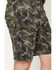 Image #2 - Hawx Men's Chip Camo Print Flat Front Work Shorts, Camouflage, hi-res