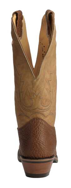 Image #7 - Boulet Men's Buckaroo Saddle Western Boots - Round Toe, Bay Apache, hi-res