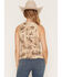 Image #4 - Shyanne Women's Oakhurst Conversation Print Tank Top, Beige, hi-res