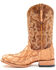Image #3 - Cody James Men's Caramel Matte Pirarucu Exotic Western Boots - Broad Square Toe, , hi-res