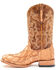Image #3 - Cody James Men's Caramel Matte Pirarucu Exotic Western Boots - Broad Square Toe , Caramel, hi-res