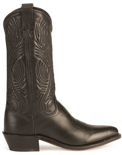 Image #2 - Abilene Women's Cowhide Western Boots - Pointed Toe, Black, hi-res