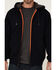 Image #3 - Hawx Men's Navy Sherpa Lined Zip-Front Hooded Work Jacket, , hi-res