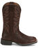 Image #2 - Justin Women's Demeter Western Boots - Broad Square Toe, Brown, hi-res