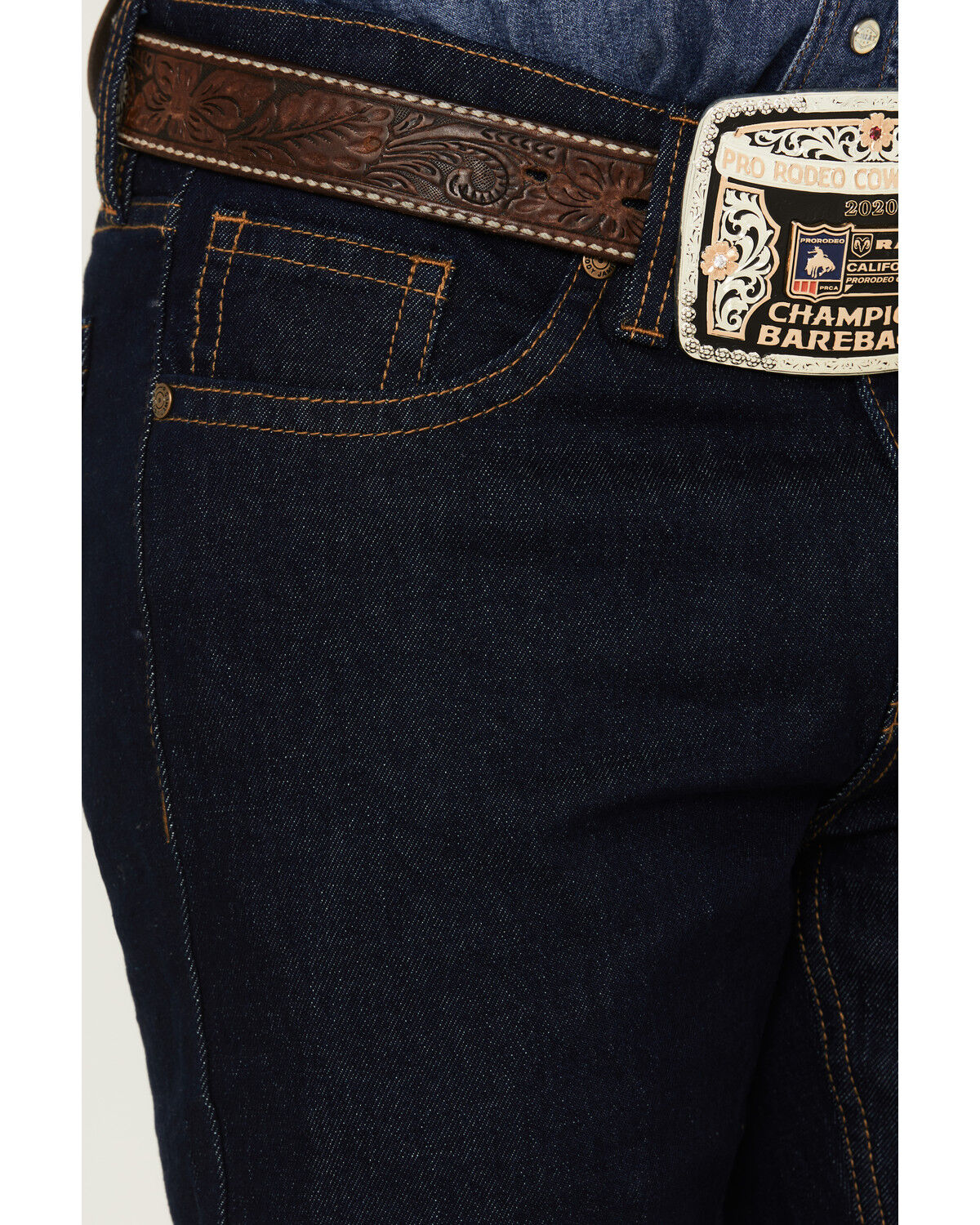 Image #2 - Cody James Men's Annex Stretch Slim Straight Jeans, Super Dark Wash, hi-res