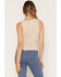 Image #4 - Blended Women's Whiskey Chain Front Tank, Tan, hi-res