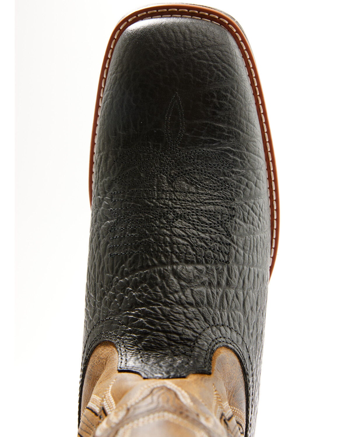 Image #6 - Laredo Men's Alloy Performance Western Boots - Broad Square Toe, Black, hi-res