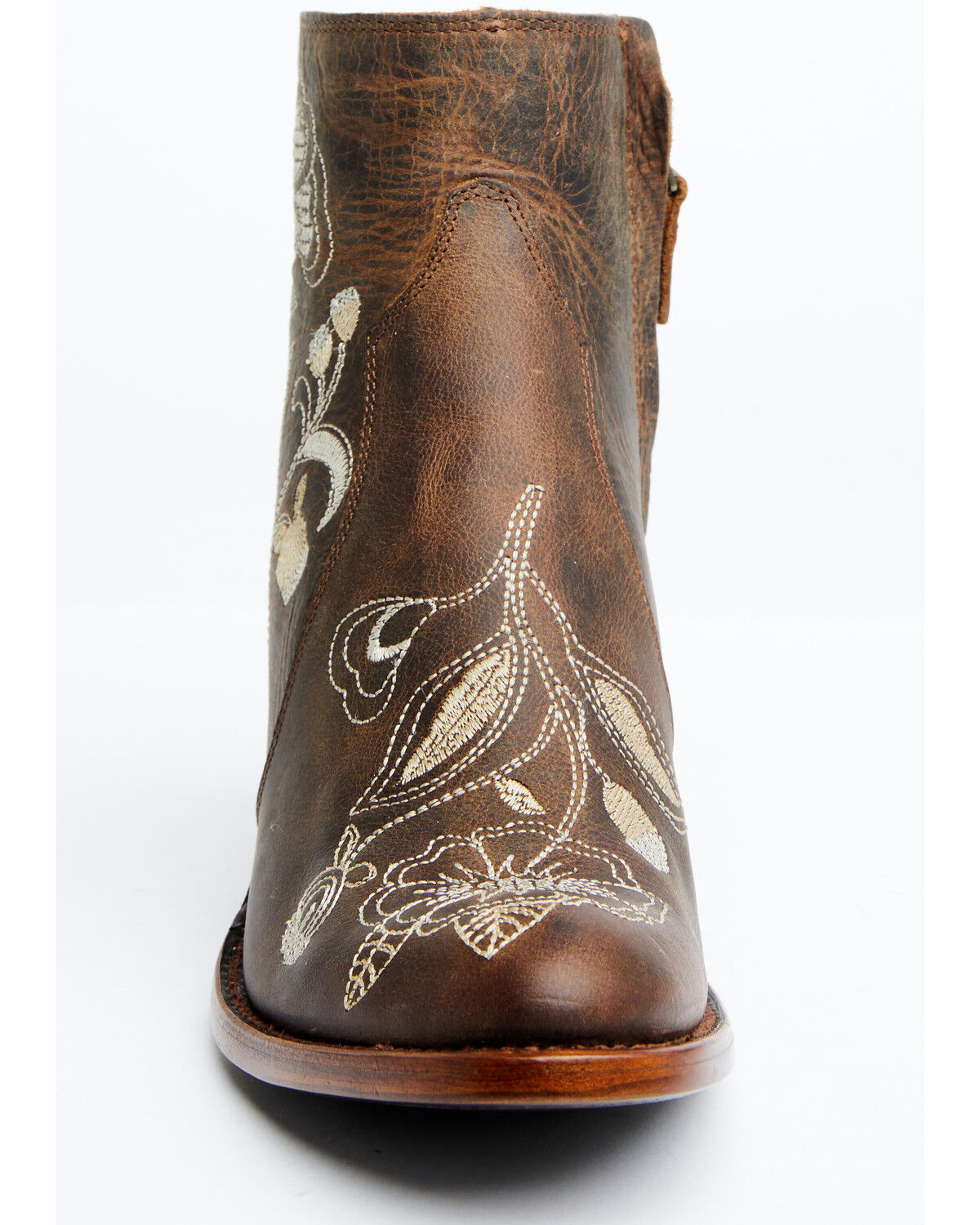 Image #4 - Shyanne Women's Summer Arena Western Booties - Round Toe, Brown, hi-res