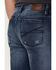 Image #4 - Brothers and Sons Men's Wilderness Distressed Stretch Regular Straight Jeans, Dark Medium Wash, hi-res
