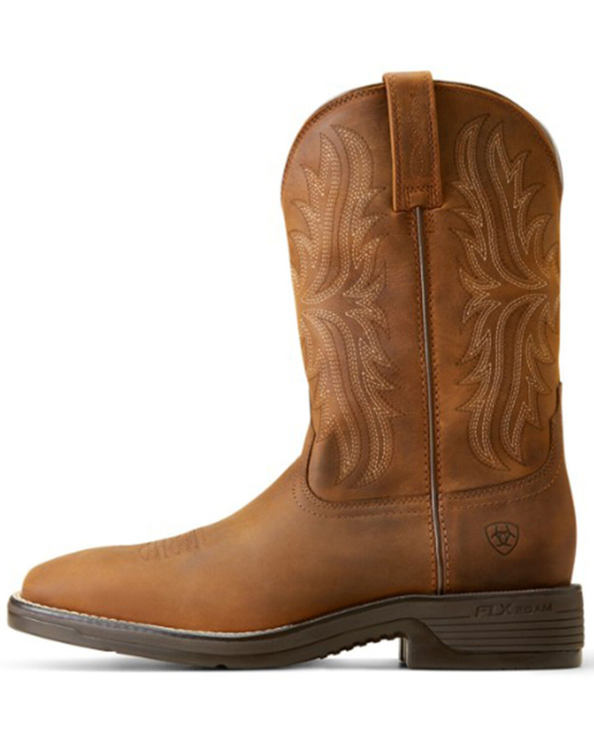 Image #2 - Ariat Men's Ridgeback Western Performance Boots - Broad Square Toe, Brown, hi-res