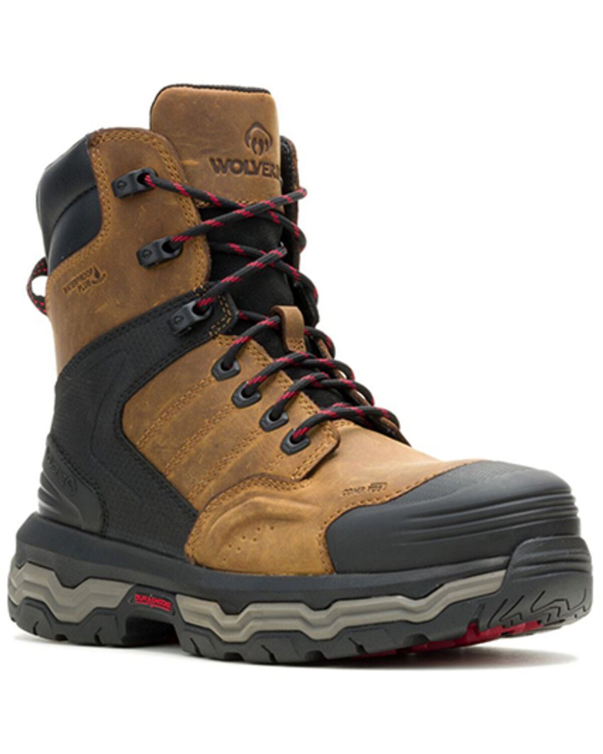 Wolverine Men's 8" Alpha Infinity System CarbonMax&reg; Work Boots - Composite Toe, Tan, hi-res