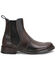 Image #2 - Bed Stu Men's Nando Chelsea Boots - Round Toe, Black, hi-res