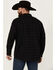 Image #4 - Moonshine Spirit Men's Blacksmith Plaid Print Long Sleeve Snap Western Shirt, Black, hi-res