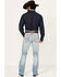 Image #3 - Cody James Men's Light Wash Cowboy Slim Straight Stretch Denim Jeans, Light Wash, hi-res