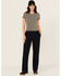 Image #1 - Lucky Brand Workwear Women's Twill Cargo Pants, Navy, hi-res
