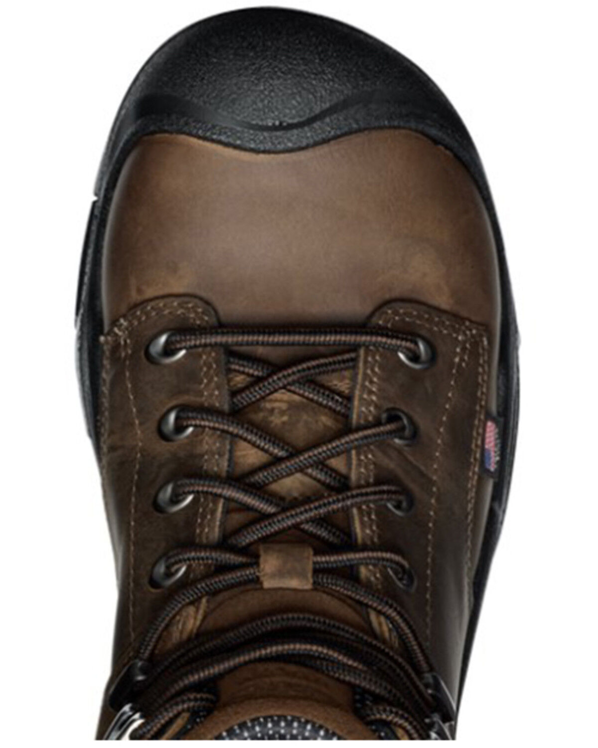 Image #3 - Keen Men's 6" Mt Vernon II Waterproof Work Boots - Steel Toe, Brown, hi-res