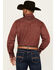 Image #4 - Wrangler Retro Men's Printed Long Sleeve Snap Western Shirt - Tall, Red, hi-res