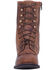 Laredo Women's Sara Rose Lace-Up Western Boots - Round Toe, Tan, hi-res