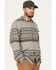 Image #2 - Brothers and Sons Men's Fine Line Striped Print Long Sleeve Button Down Flannel Shirt, Sand, hi-res