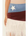 Image #2 - Vocal Women's Star Fringe Skirt , Navy, hi-res