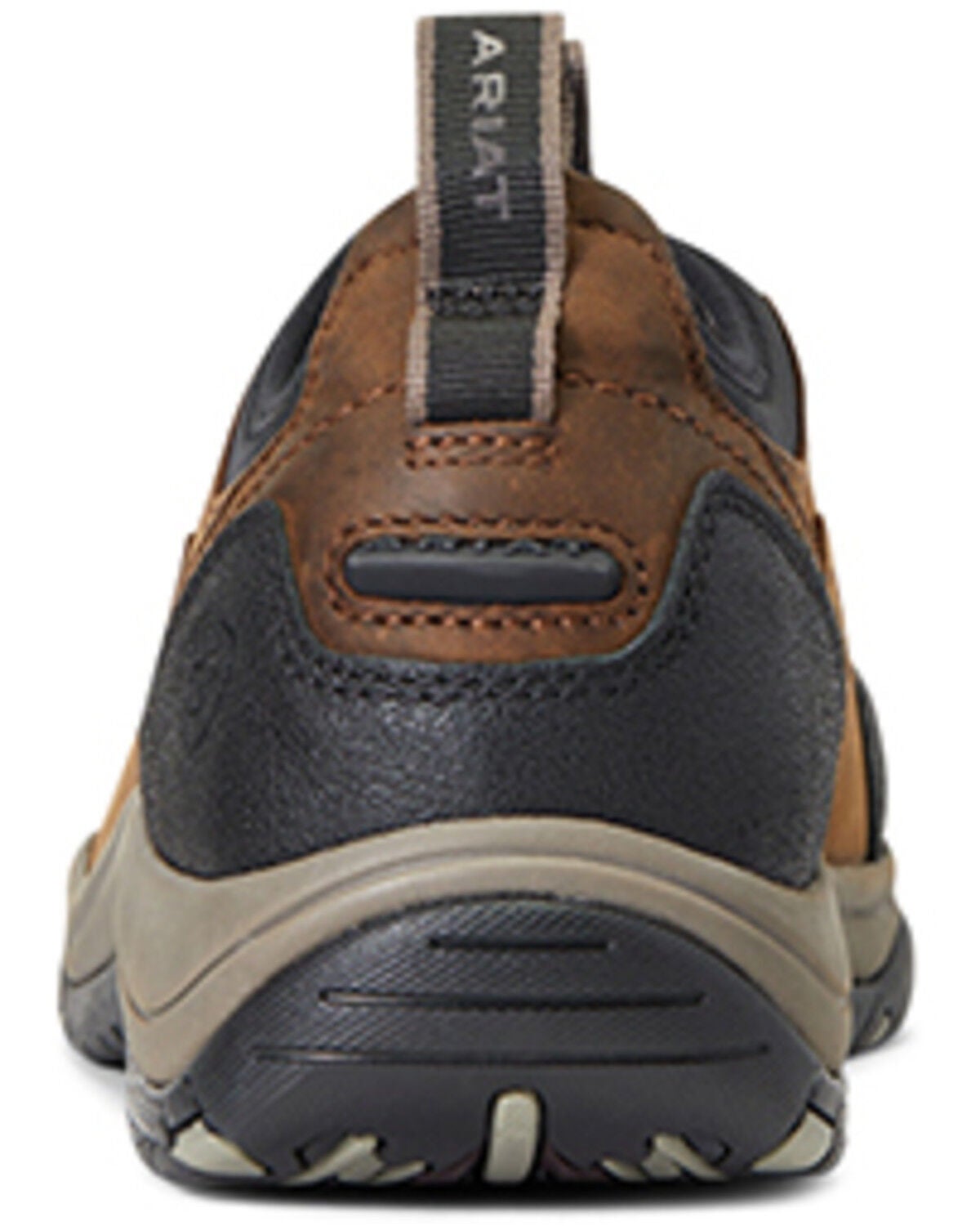Image #3 - Ariat Men's Terrain Ease Waterproof Distressed Endurance Shoes, Brown, hi-res