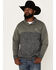 Image #1 - Hooey Men's Stevie 1/4 Snap Pullover, Charcoal, hi-res