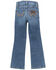 Image #1 - Wrangler Girls' Wendy Medium Wash Bootcut Stretch Denim Jeans, Blue, hi-res