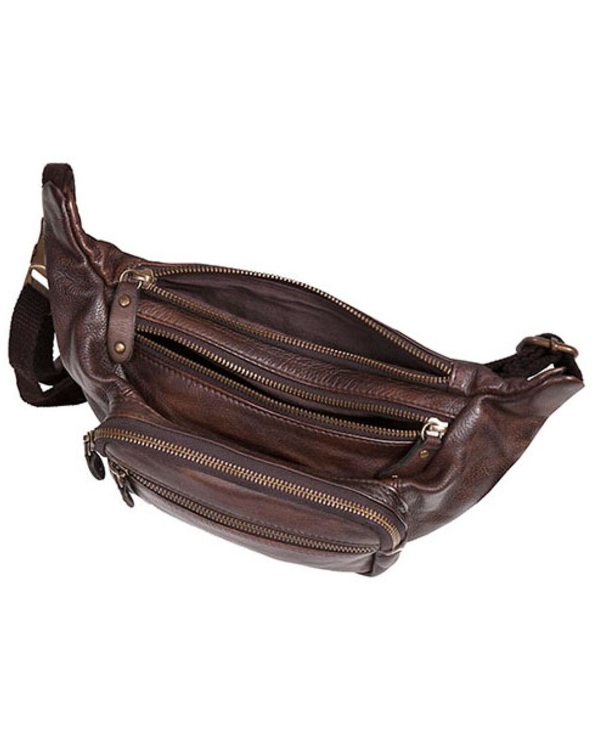 Image #4 - Scully Women's Waist Pouch, Chocolate, hi-res