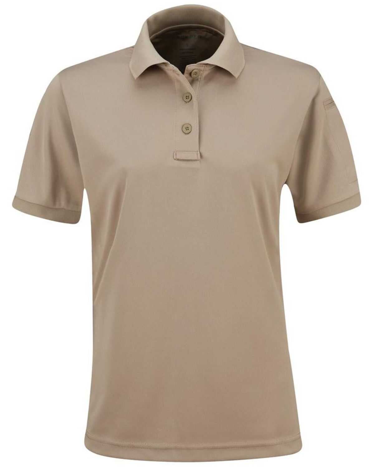 Image #1 - Propper Women's Solid Uniform Short Sleeve Work Polo Shirt, Tan, hi-res
