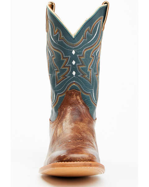 Image #8 - Cody James Men's Western Boots - Broad Square Toe, Navy, hi-res