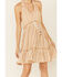 Image #3 - Band of the Free Women's Striped Open Back Dress, Ivory, hi-res