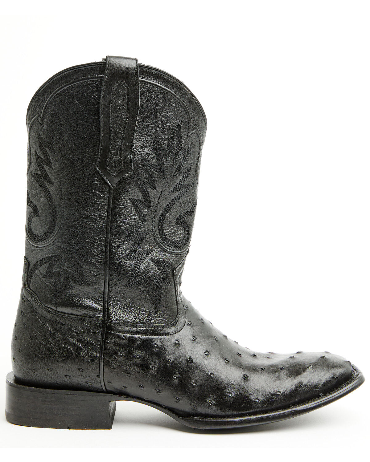 Image #2 - Cody James Black 1978® Men's The Hayward Exotic Ostrich Western Boots - Broad Square Toe, Black, hi-res
