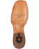 Image #7 - Durango Men's Exotic Pirarucu Skin Western Boots - Broad Square Toe, Dark Brown, hi-res