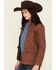 Image #3 - Shyanne Women's Bonded Softshell Jacket, Medium Brown, hi-res