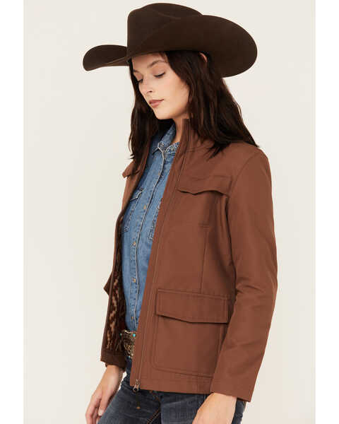 Image #3 - Shyanne Women's Bonded Softshell Jacket , Medium Brown, hi-res