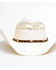 Cody James Men's 20X C51 Low Cattleman Pro Rodeo Bangora Straw Hat, Natural, hi-res