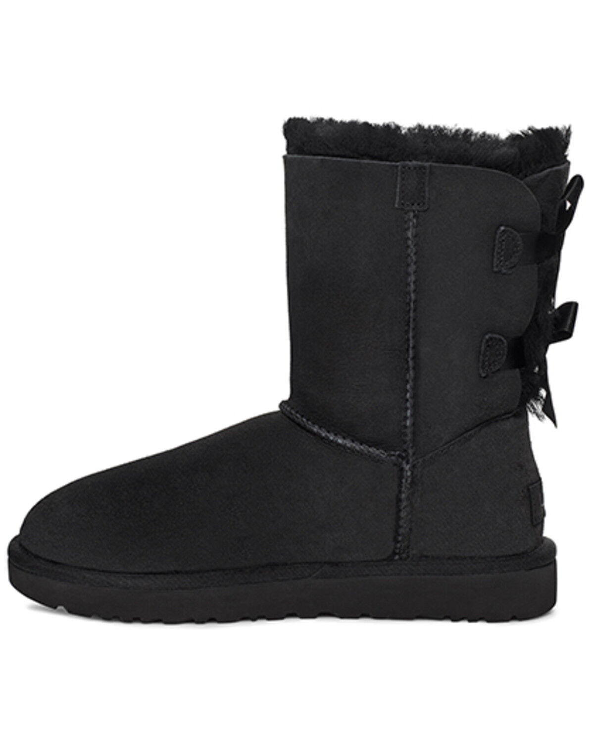 Image #3 - UGG Women's Bailey Bow II Boot, Black, hi-res
