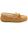 Image #2 - Minnetonka Men's Hardsole Pile Lined Moccasins , Tan, hi-res