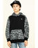 Ariat Boys' Digi Camo Patriot Hooded Sweatshirt , Grey, hi-res
