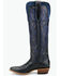 Image #3 - Justin Women's Vintage Ada Tall Western Boots - Snip Toe, Blue, hi-res