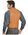 Image #2 - Scully Men's Lamb Leather Western Vest - Tall, , hi-res