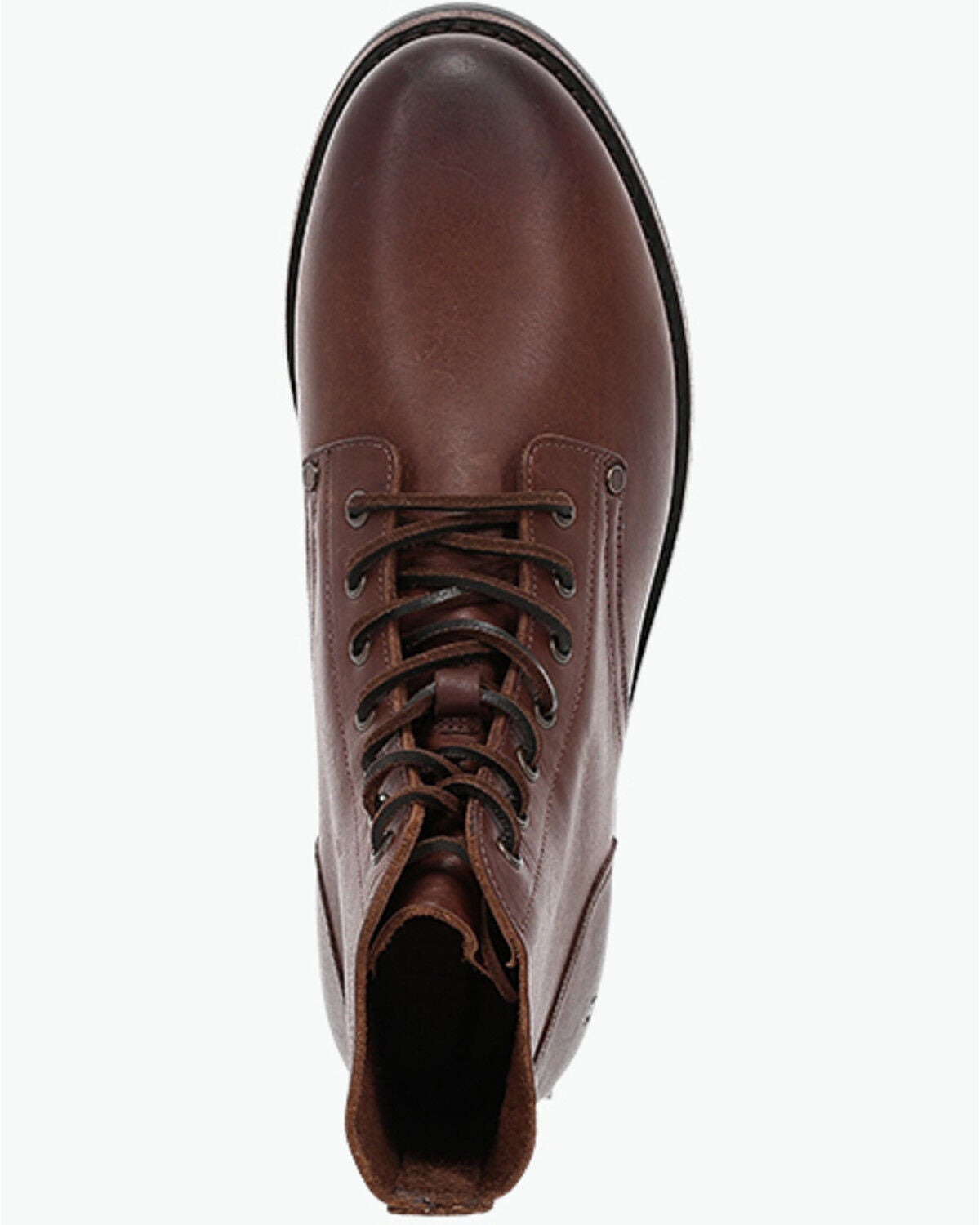 Image #6 - Frye Men's Barrett Lace-Up Casual Boots - Round Toe, Cognac, hi-res