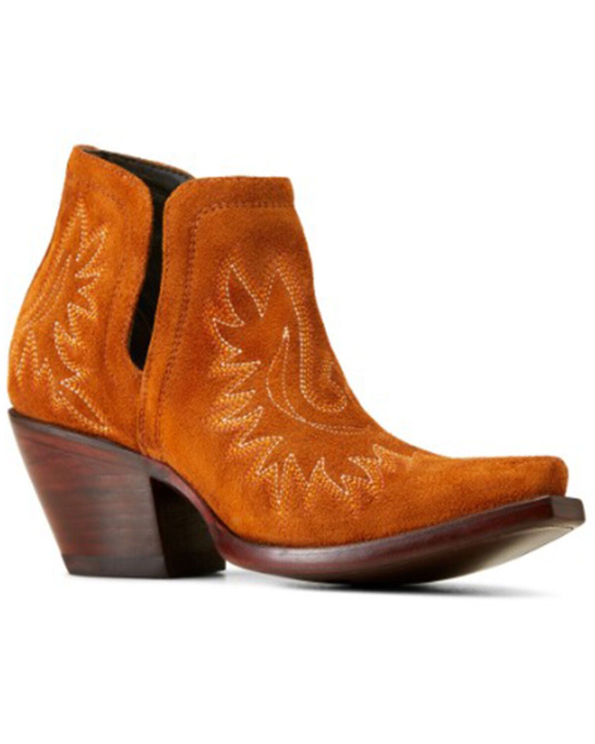Ariat Women's Dixon Fashion Booties - Snip Toe, Red, hi-res